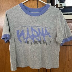 Taylor Swift karma is my boyfriend shirt Medium